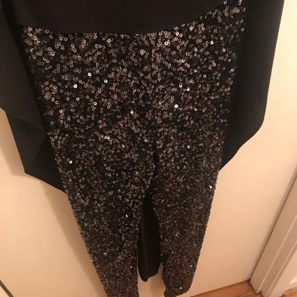 ✨ sequin jumpsuit with capelet - Picture 6 of 7